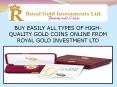 BUY EASILY ALL TYPES OF HIGH-QUALITY GOLD COINS ONLINE FROM ROYAL GOLD INVESTMENT LTD