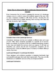 Find the Perfect Landscape Design Kitchener Solutions