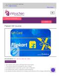 Buy FLIPKART Gift Cards | FLIPKART Gift Vouchers Online | FLIPKART eVouchers in India | eVoucher India