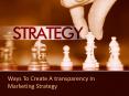 Lameen Witter | Create A transparency In Marketing Strategy PowerPoint PPT Presentation