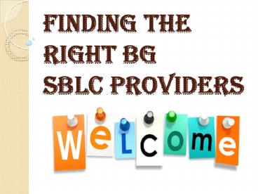 How Lease BG SBLC Providers Help You?