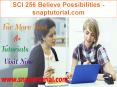 SCI 256 Believe Possibilities -snaptutorial.com (1) PowerPoint PPT Presentation