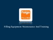 Filling Equipments Training