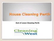 House Cleaning Perth