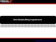 Best Bodybuilding Supplements PowerPoint PPT Presentation