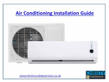 10 Things To Consider in Air Conditioning Installation