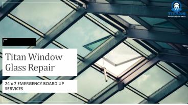 Essential Skylight repair Service at Titan Window Glass Repair
