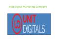 Best Digital Marketing Company PowerPoint PPT Presentation
