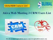  Akiva Web Meeting 3 CRM Users List