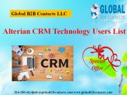  Alterian CRM Technology Users List
