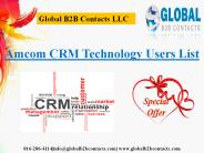 Amcom CRM Technology Users List