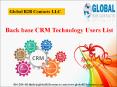  Back base CRM Technology Users List PowerPoint PPT Presentation