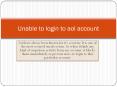 Quck Fix Unable to sign into aol mail problem? PowerPoint PPT Presentation