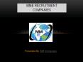 MM Enterprises Recruitment Companies in India PowerPoint PPT Presentation