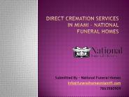 Direct Cremation Services