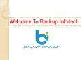 Provide best Website Designing and Development Services by Backup Infotech
