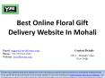 Best Online Floral Gift Delivery Website In Mohali PowerPoint PPT Presentation