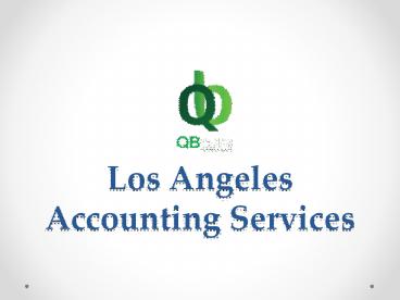 Los Angeles Accounting Services - qbcure.com