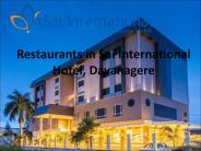 Best Restaurants in Davangere