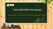 Cisco DTABB 810-440 free dumps