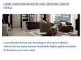 LUXURY FURNITURE BRANDS INCLUDE FURNITURE FOUND IN HOTELS PowerPoint PPT Presentation