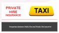 Comparison between Public Hire and Private Hire Insurance
