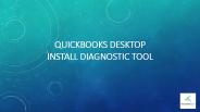 QuickBooks Desktop Install Diagnostic Tool