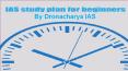 IAS study plan for beginners PowerPoint PPT Presentation