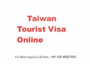 Taiwan Tourist Visa