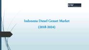 Indonesia Diesel Genset Market (2018-2024)