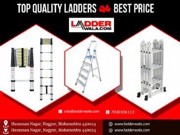 Get Multipurpose Ladders at Best Price
