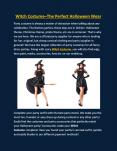 Witch Costume–The Perfect Halloween Wear