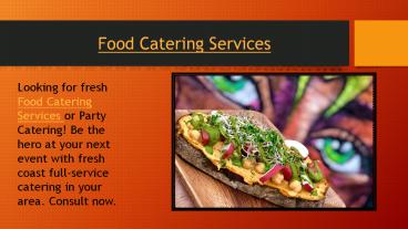 Food Catering Services