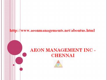 Aeon Management Inc - Chennai Velachery Reviews