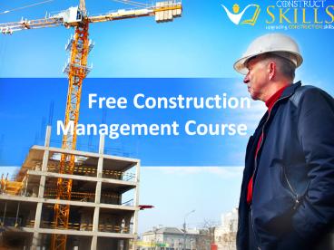 Online Construction Training