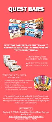 Quest Protein Bars in 2019