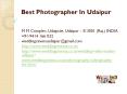 Best Photographer In Udaipur PowerPoint PPT Presentation