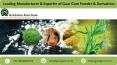 Leading Manufacturer & Exporter of Guar Gum Powder & Derivatives PowerPoint PPT Presentation