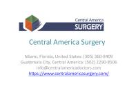Best Surgeons in Guatemala