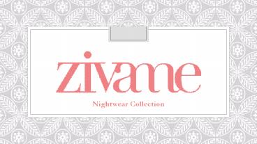 Nightwear - Buy Womens Nightwear & Sleepwear Online | Zivame
