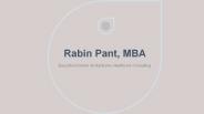 Rabin Pant, MBA - MBA From Walden University