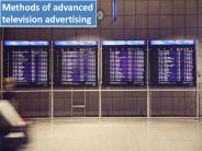 Methods of advanced television advertising