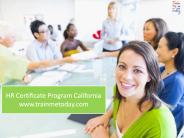 HR Certificate Program California