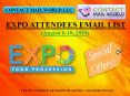 EXPO ATTENDEES EMAIL LIST