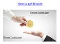 How to get bitcoin