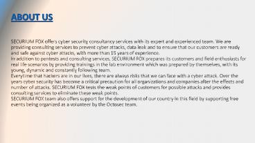 penetration testing training in africa