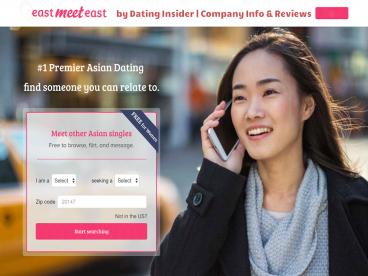 East Meet East Review by Dating Insider | Company Info & Reviews