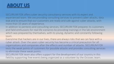 Web Application Penetration Testing Training 9