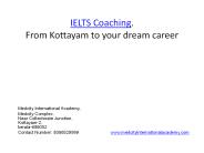 IELTS coaching centre