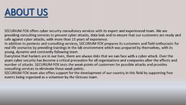 Practical Penetration Test Training  1